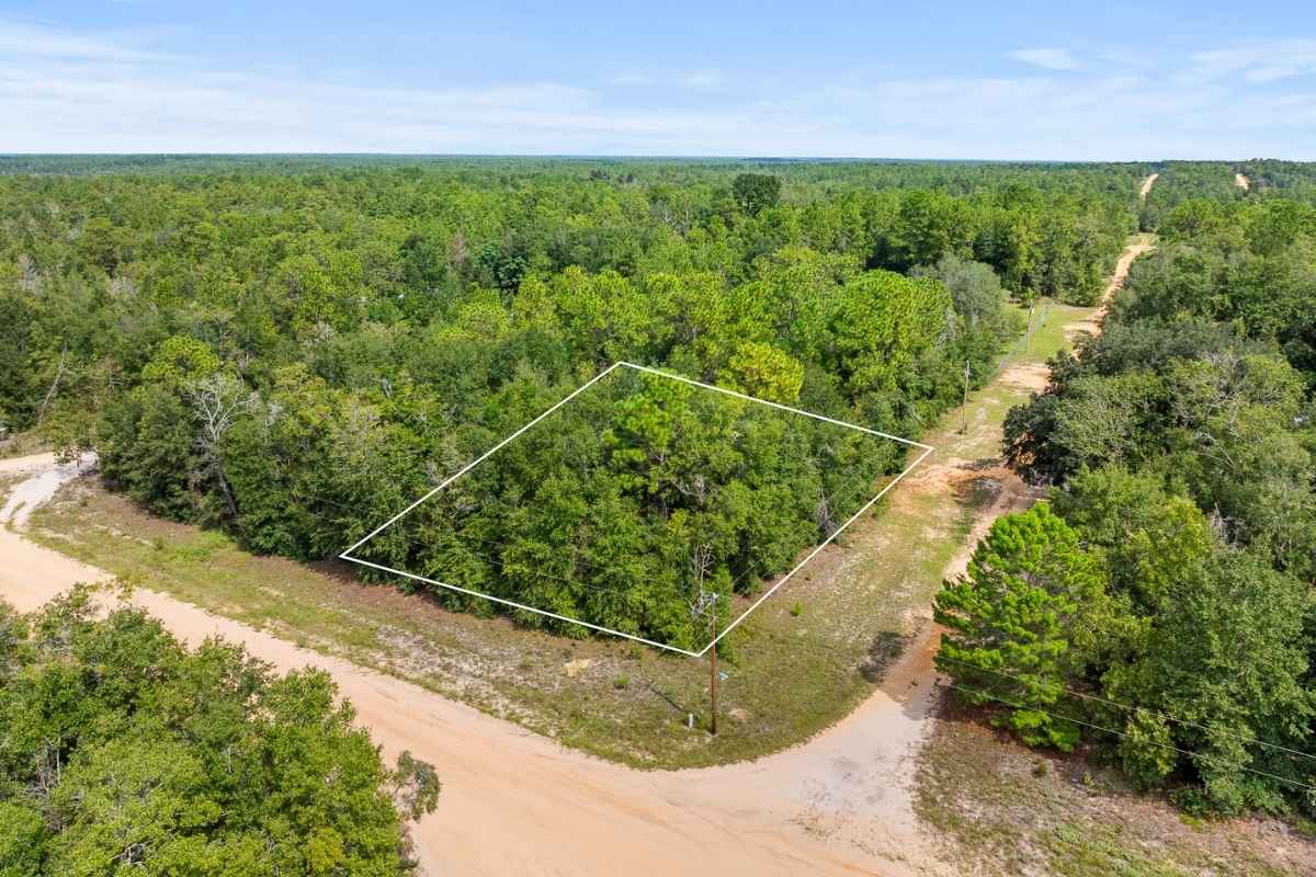 Dirt road access on 13th Street for land in Interlachen FL