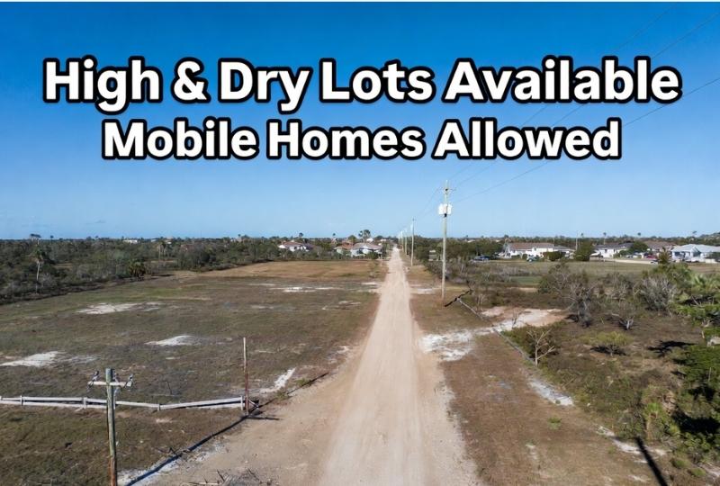 Interlachen Florida land for sale high and dry lot mobile homes allowed